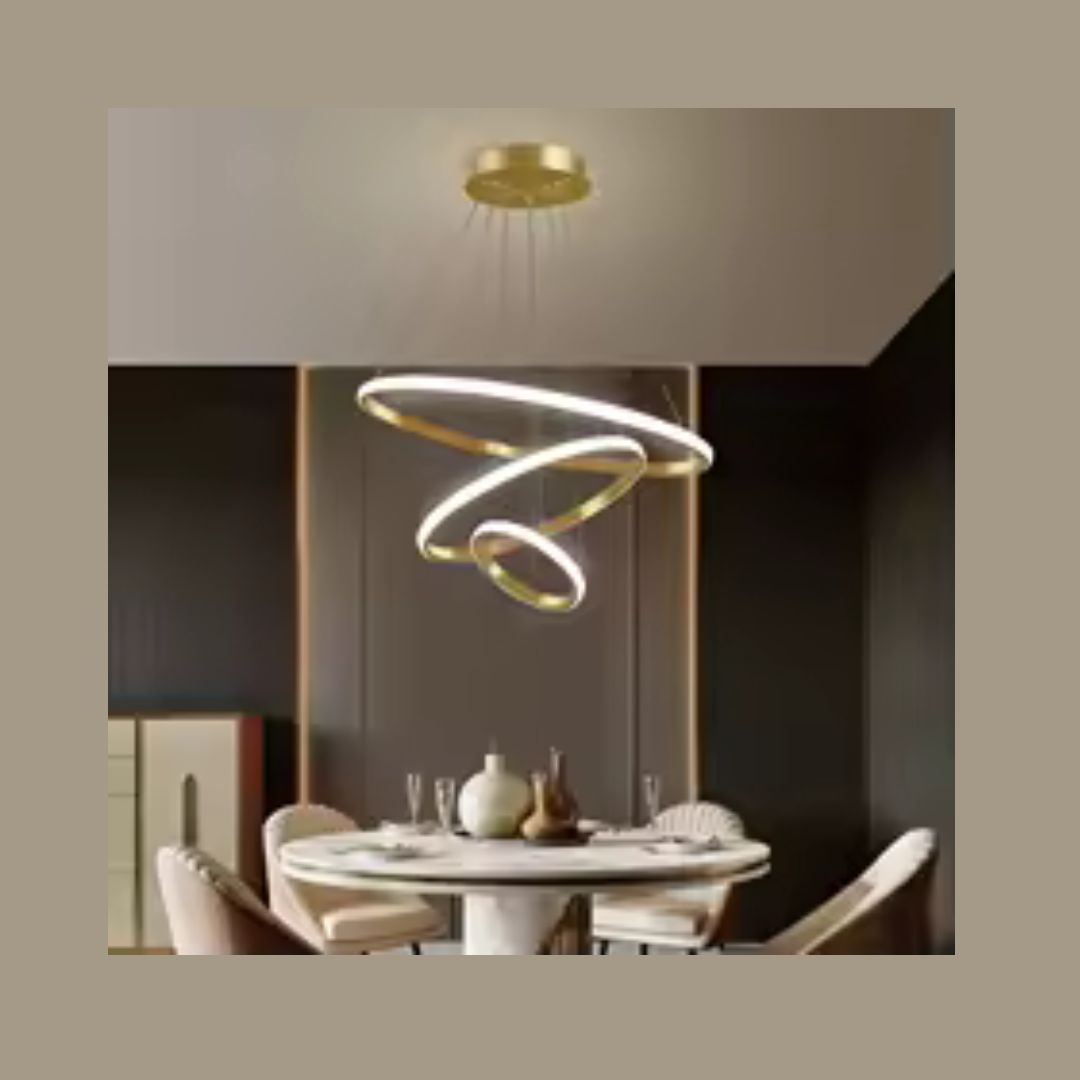 Lustre Teto 3 cores em 1 Moderno Decoração
