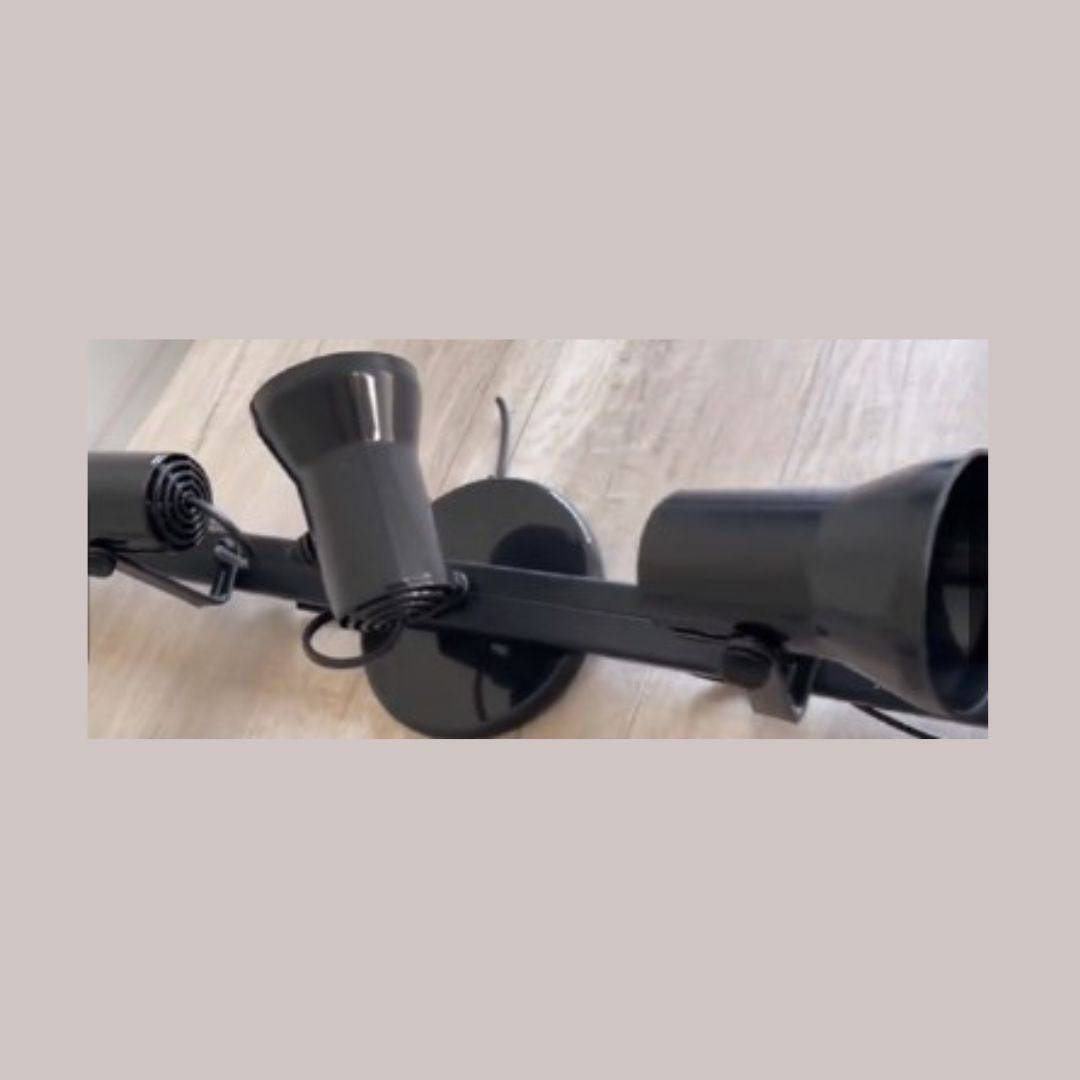 Luminária Trilho para 5 Lampâdas Articulado 360º Estilo