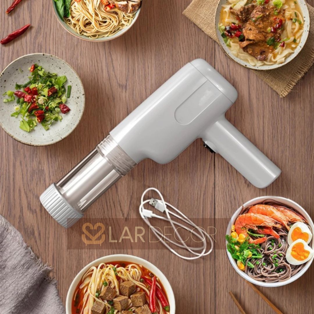 Máquina de Macarrão Portátil Prensa elétrica de Massas Automática