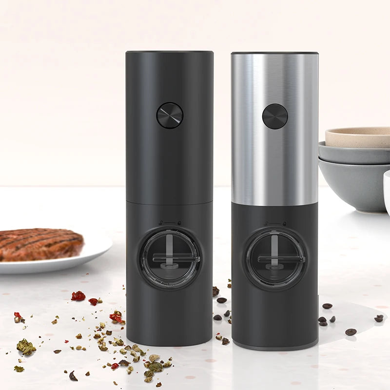 Moedor Automático de Pimenta e Sal com Luz LED - Pratic