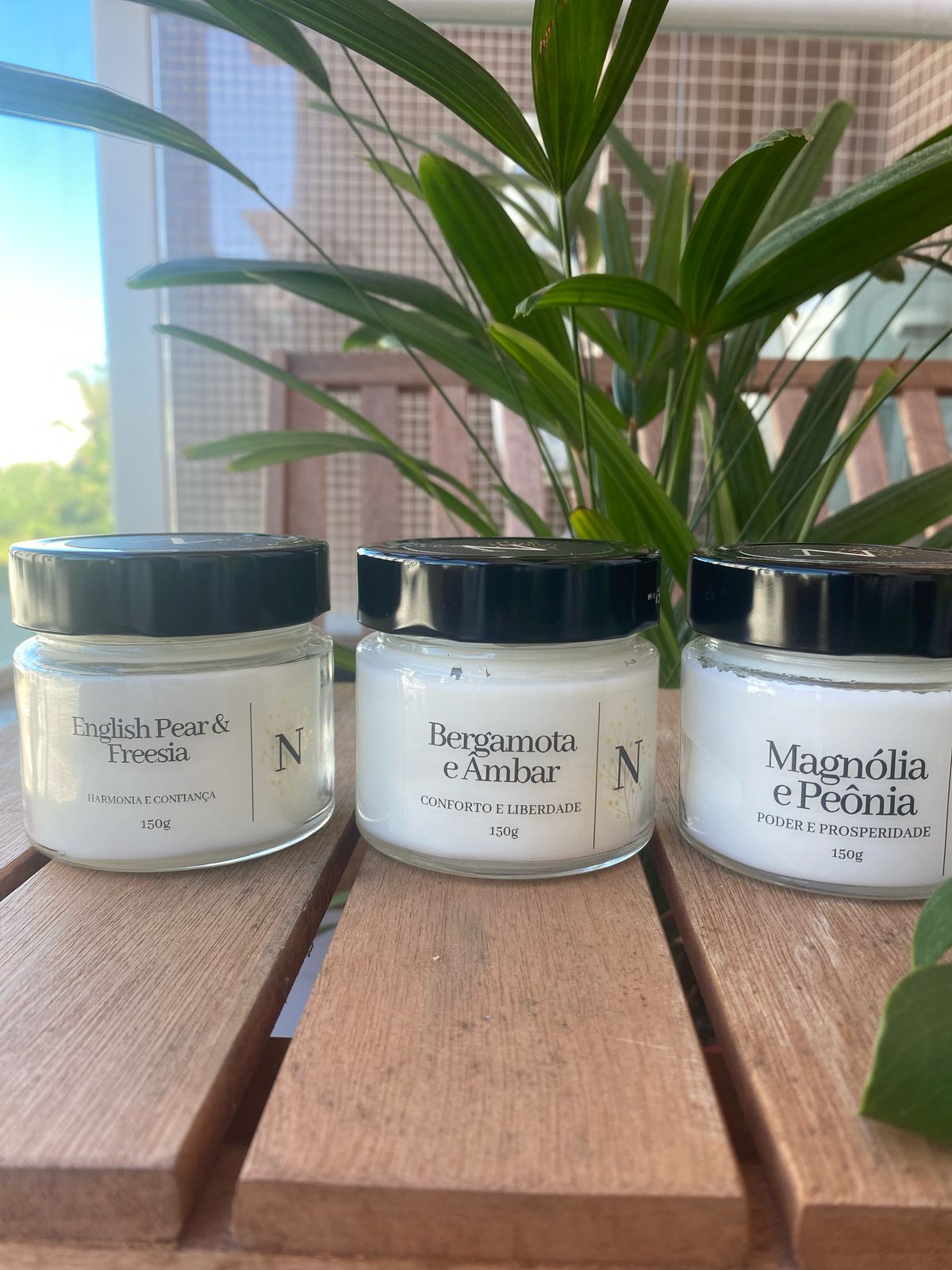 Vela Aromática 100% Vegetal 150gr – Sustentável