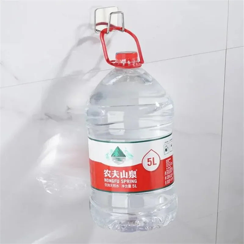 Suporte Adesivo de Aço Inox para Cozinha - 2 Peças