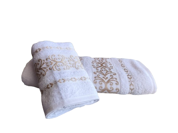 Kit 2 Toalhas Grande de Banho 2 peças Bella 150x75cm Marcotex