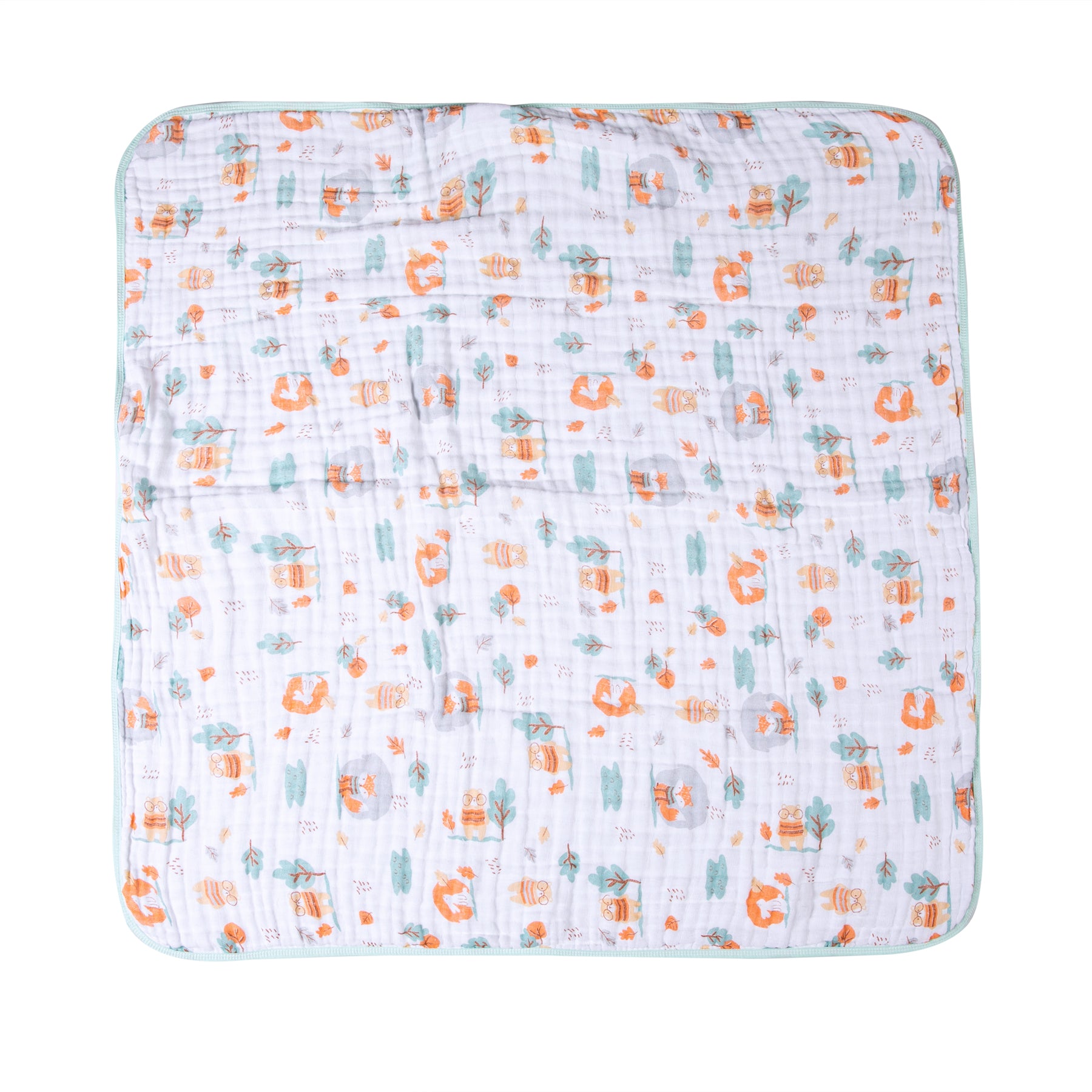 Toalha de Banho Bebê Soft Especial Karinho c/ Capuz Estampada 80cm x 80cm