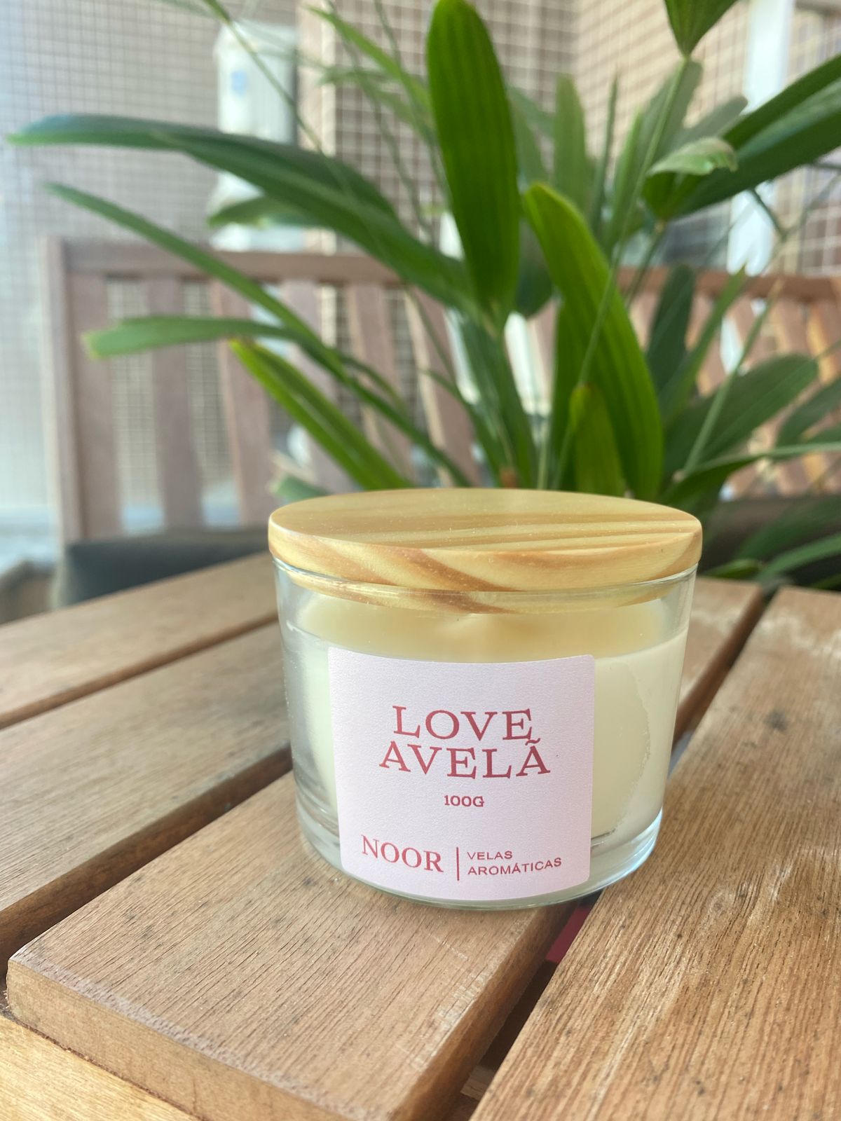 Vela Aromática 100% Vegetal 100gr – Sustentável