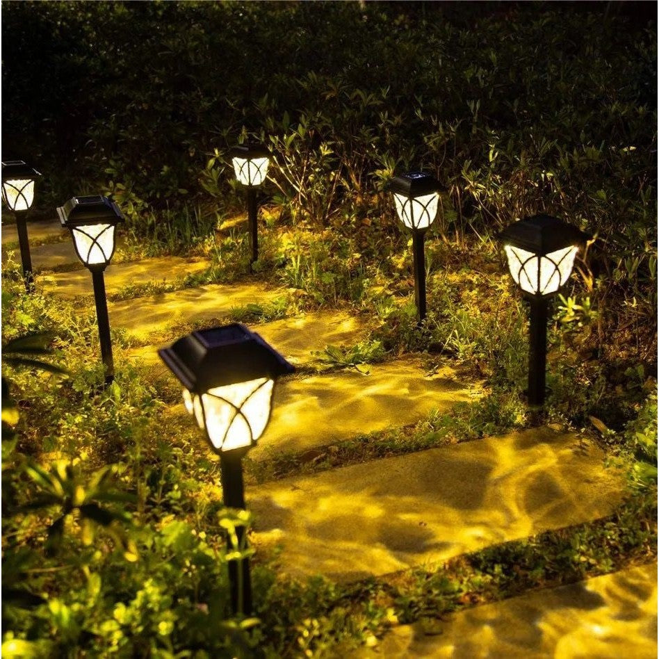 Luminaria Solar Para Jardim Prova Dagua Iluminare