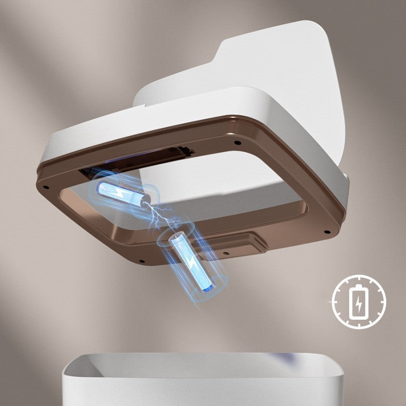 Lixeira com Sensor Automático Inteligente Abre Fácil em Toque Cesto Lixo Casa 16 Litros - Automatic