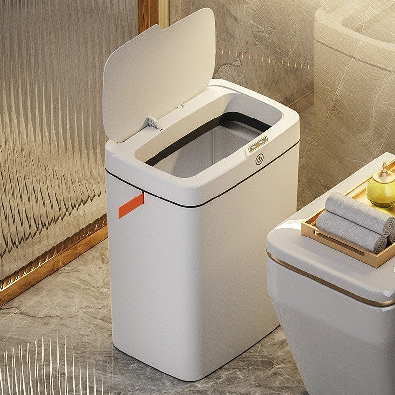 Lixeira com Sensor Automático Inteligente Abre Fácil em Toque Cesto Lixo Casa 16 Litros - Automatic