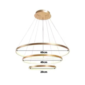 Lustre Teto 3 cores em 1 Moderno Decoração