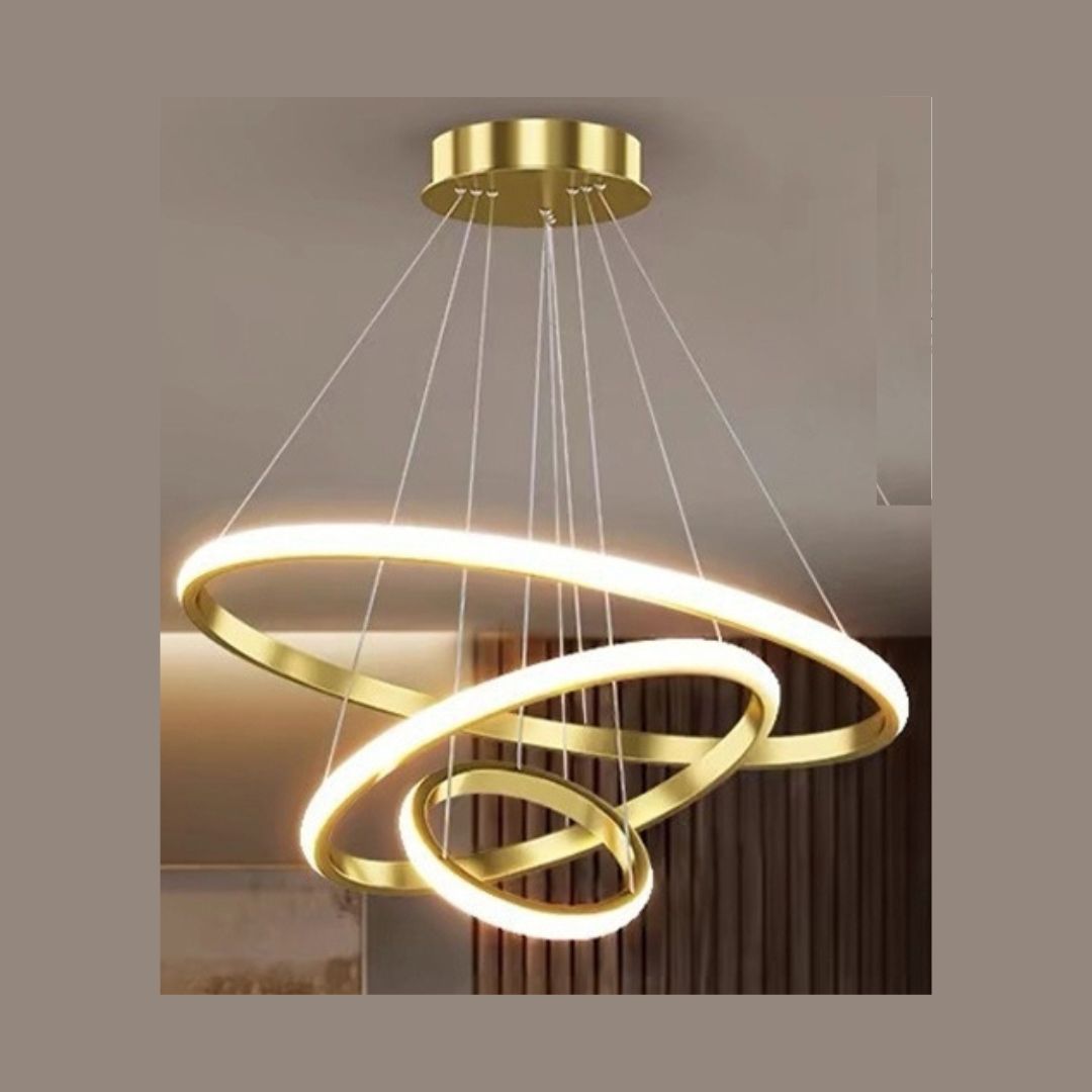 Lustre Teto 3 cores em 1 Moderno Decoração