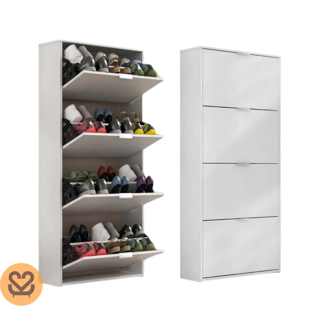 Sapateira 4 Portas Armário Multiuso