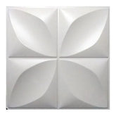 Kit 40 Placas Decorativas 3D de Parede em PVC - Facilit