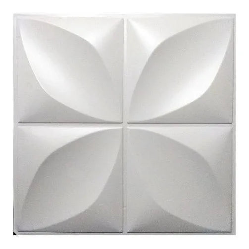 Kit 40 Placas Decorativas 3D de Parede em PVC - Facilit