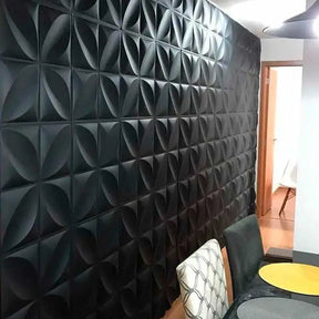 Kit 40 Placas Decorativas 3D de Parede em PVC - Facilit