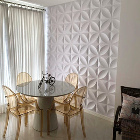 Kit 40 Placas Decorativas 3D de Parede em PVC - Facilit
