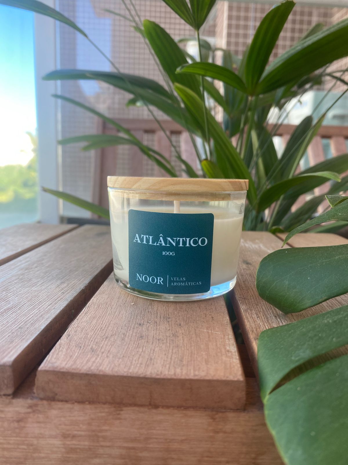 Vela Aromática 100% Vegetal 100gr – Sustentável
