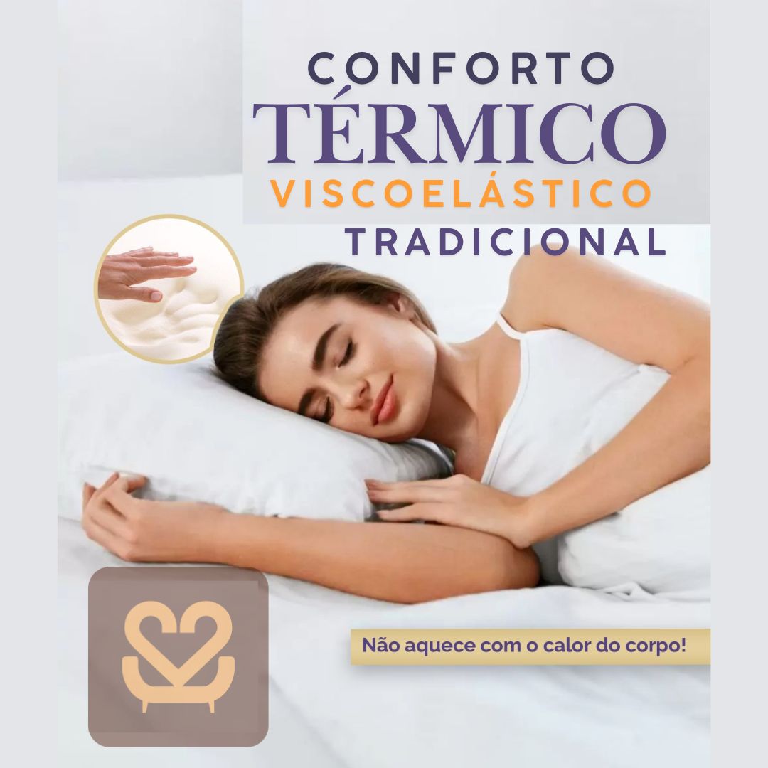 Travesseiro Viscoelástico Tradicional