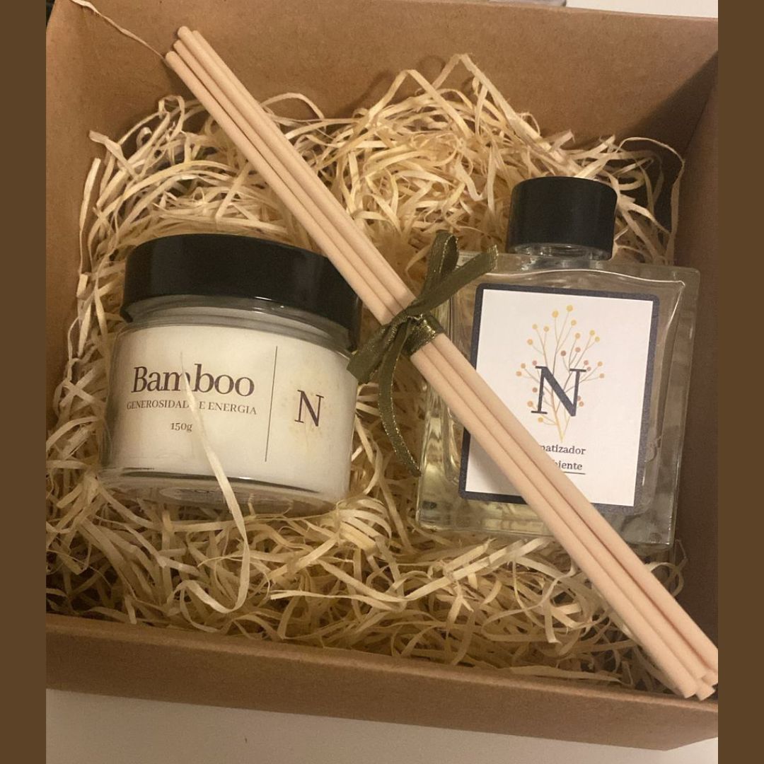 Kit Vela e Difusor de Ambientes Charm