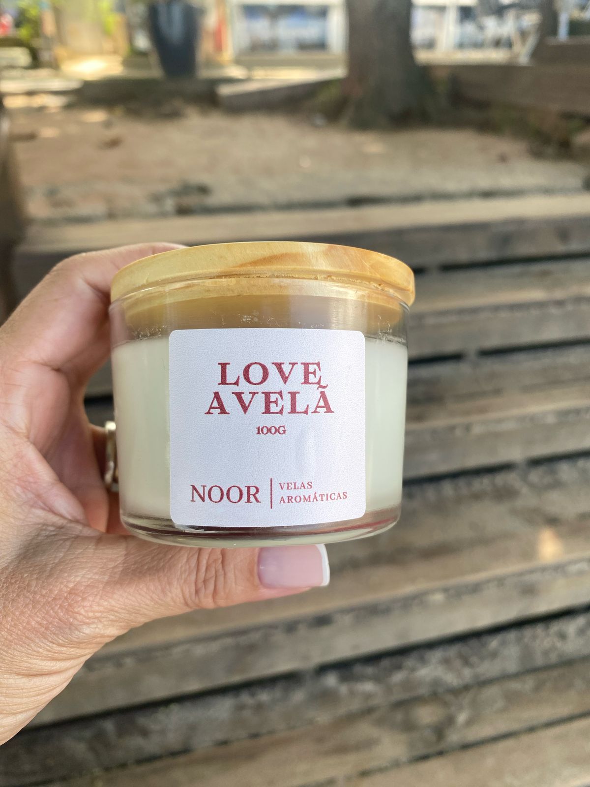 Vela Aromática 100% Vegetal 100gr – Sustentável
