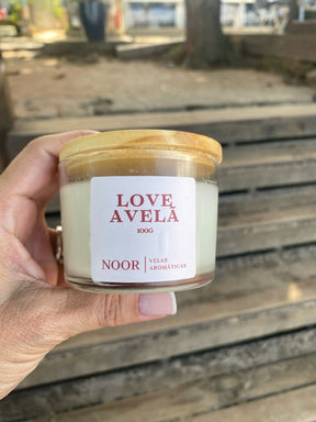 Vela Aromática 100% Vegetal 100gr – Sustentável
