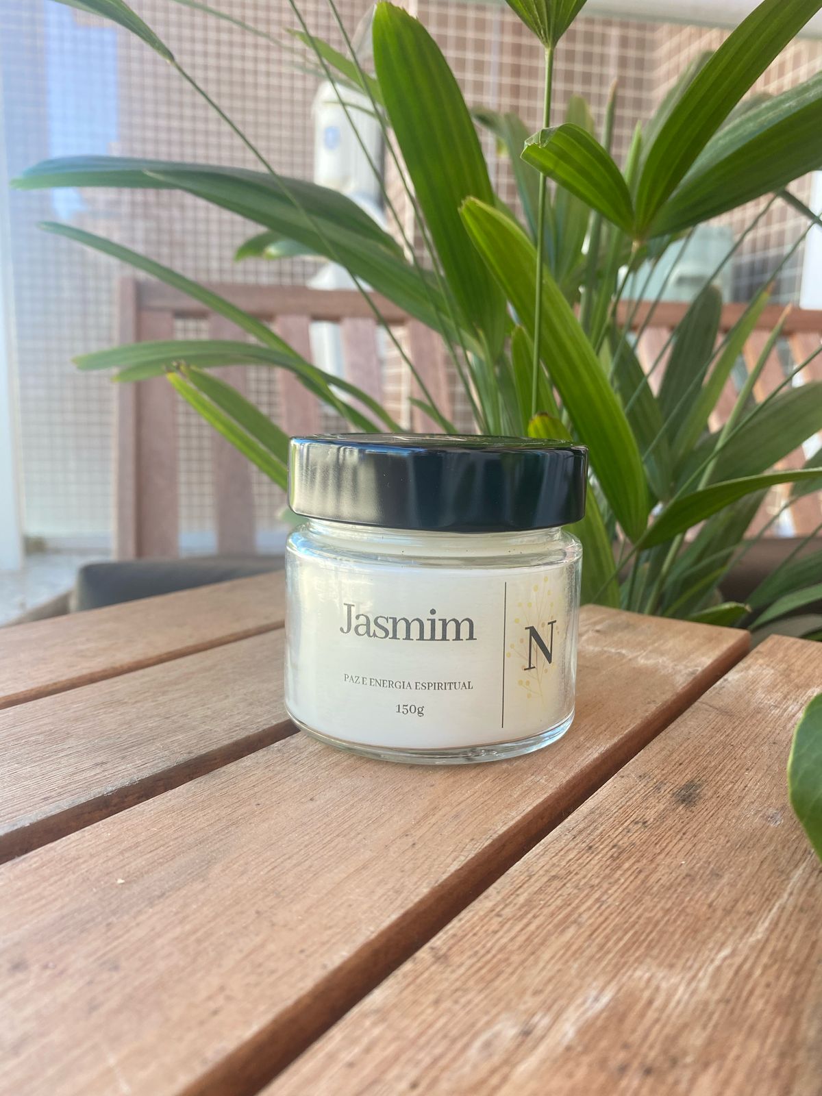 Vela Aromática 100% Vegetal 150gr – Sustentável