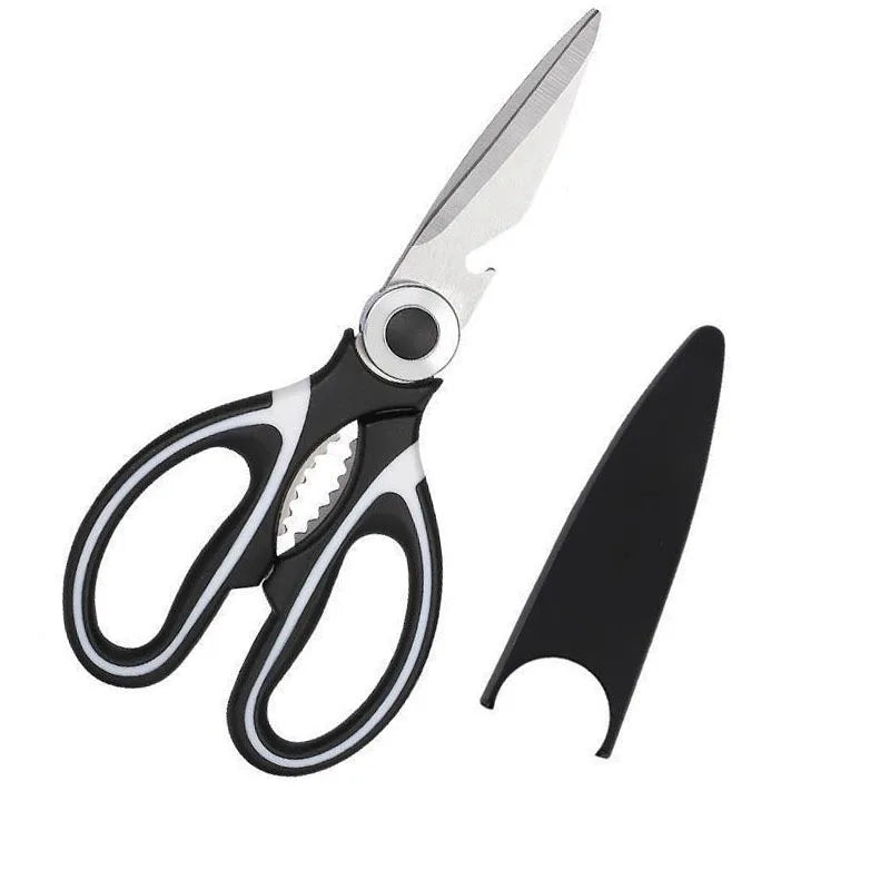 Tesoura Multifuncional de Cozinha em Aço Inoxidável
