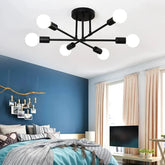 Pendente Lustre 6 Lampadas para Ambientes Interior