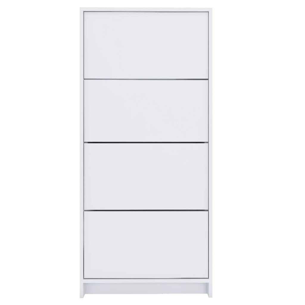 Sapateira 4 Portas Armário Multiuso Organizador para Quarto Sala Estante