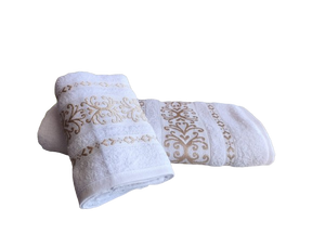 Kit 2 Toalhas Grande de Banho 2 peças Bella 150x75cm Marcotex