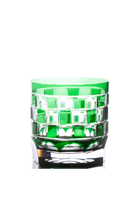Copo Whisky de Cristal Double Blend Lapidado