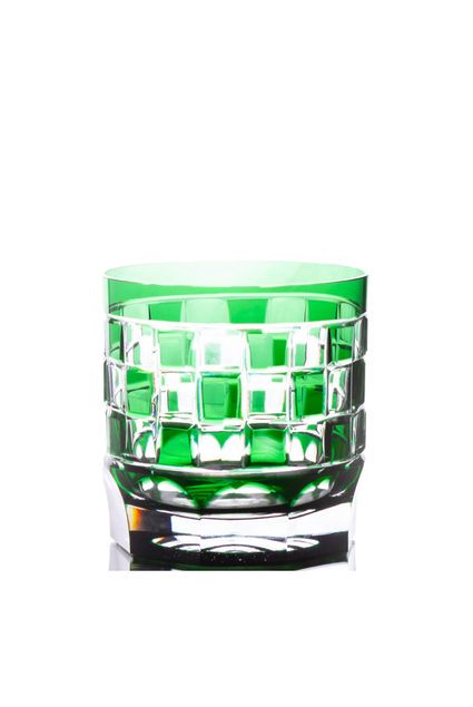 Copo Whisky de Cristal Double Blend Lapidado