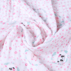 Toalha de Banho Bebê Soft Especial Karinho c/ Capuz Estampada 80cm x 80cm