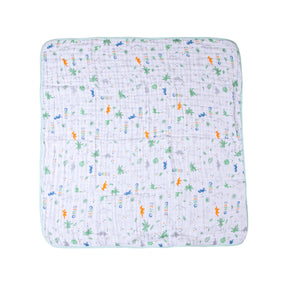 Toalha de Banho Bebê Soft Especial Karinho c/ Capuz Estampada 80cm x 80cm
