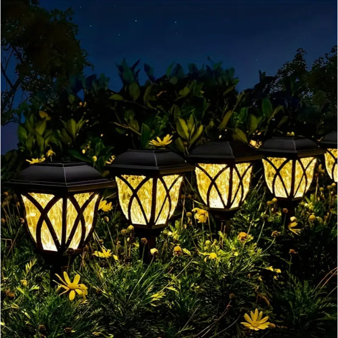 Luminaria Solar Para Jardim Prova Dagua Iluminare