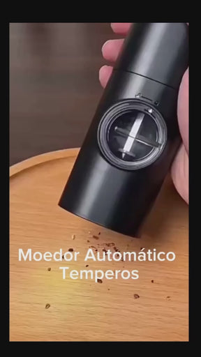 Moedor Automático de Pimenta e Sal com Luz LED - Pratic